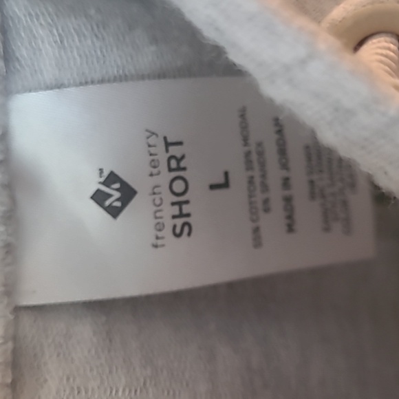 Lot of 2 members mark french terry shorts, women's, large - Picture 2 of 3